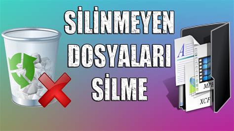 Windows 8 silinmeyen dosyaları silme